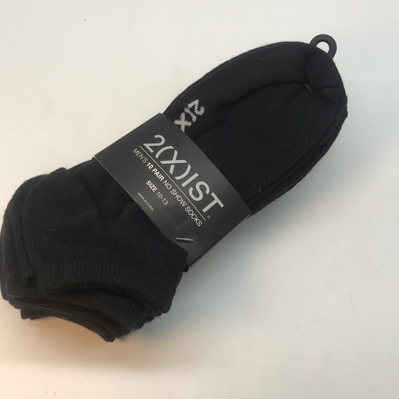 2(X)IST MENŚ 10 PAIR NO SHOW SOCKS - Picture 8 of 16